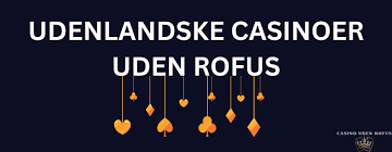Find din bedste casino uden ROFUS med Trustly